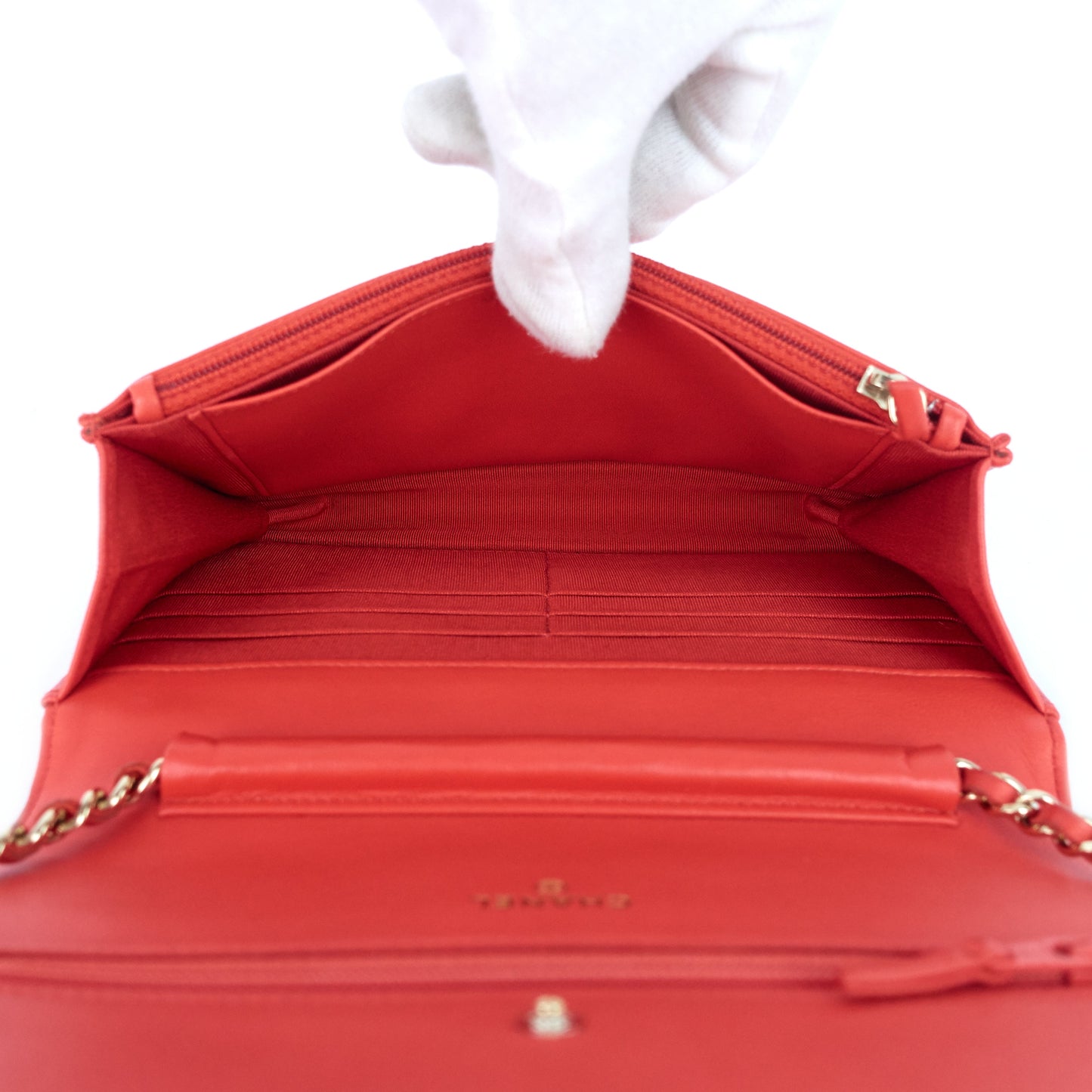 Chanel Wallet on Chain WOC Lambskin Leather Bag