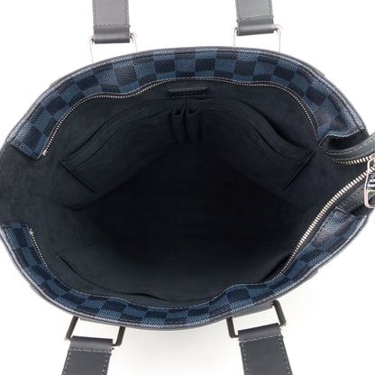 Louis Vuitto Cabas Jour Damier Cobalt Canvas Bag