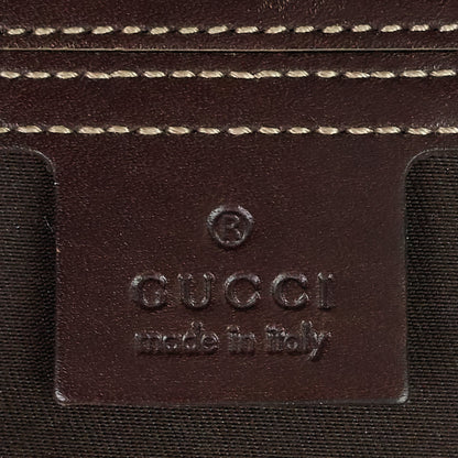 Gucci Zip Top Supreme Monogram Canvas Small Messenger Bag