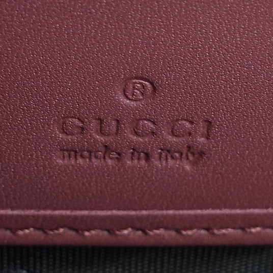 Gucci Blooms Supreme Canvas Zip Around Wallet