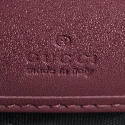 Gucci Blooms Supreme Canvas Zip Around Wallet
