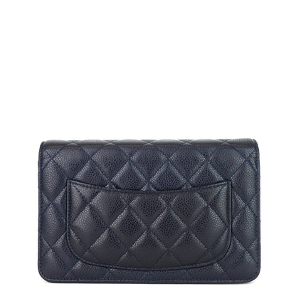 Chanel Wallet on Chain Caviar Leather Bag