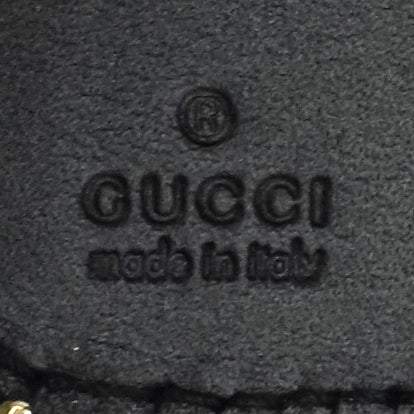 Gucci Monogram Leather Double Zip Travel Organizer Bag