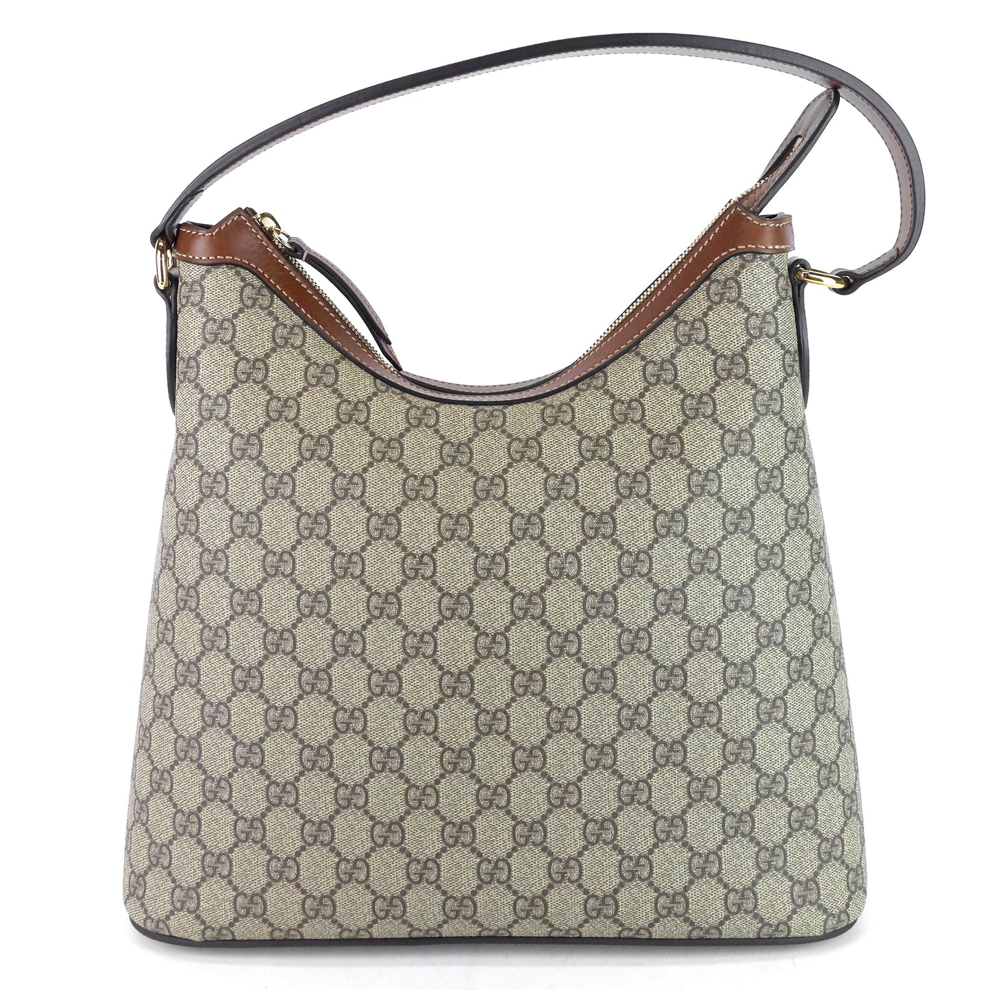 Gucci Linea A GG Supreme Canvas Hobo Bag