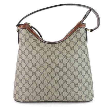Gucci Linea A GG Supreme Canvas Hobo Bag