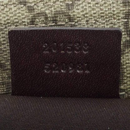 Gucci Zip Top Supreme Monogram Canvas Small Messenger Bag