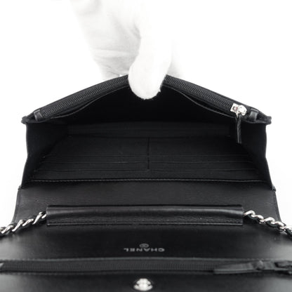 Chanel Patent Leather Wallet on Chain Bag