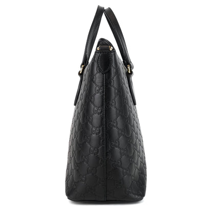 Gucci Signature Top Handle Guccissima Bag
