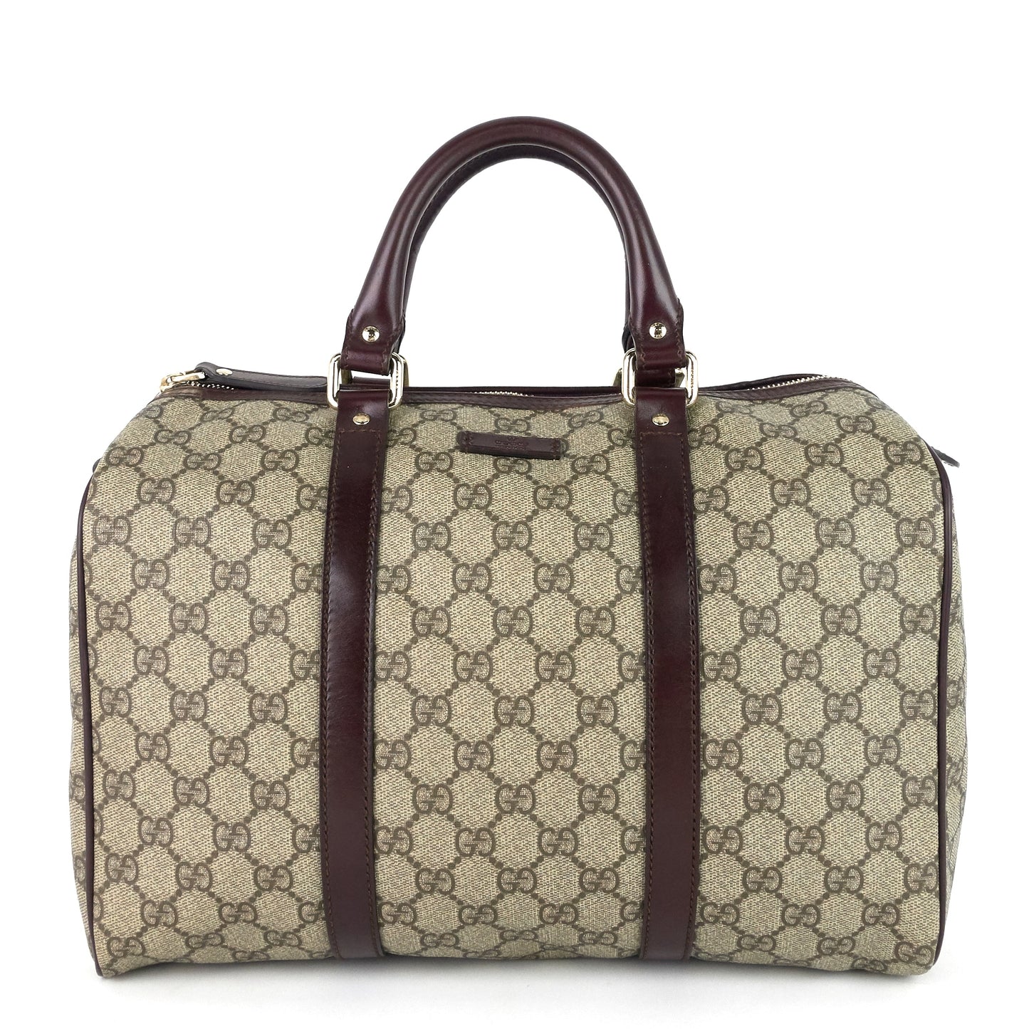 Gucci Joy Supreme Monogram Coated Canvas Boston Bag