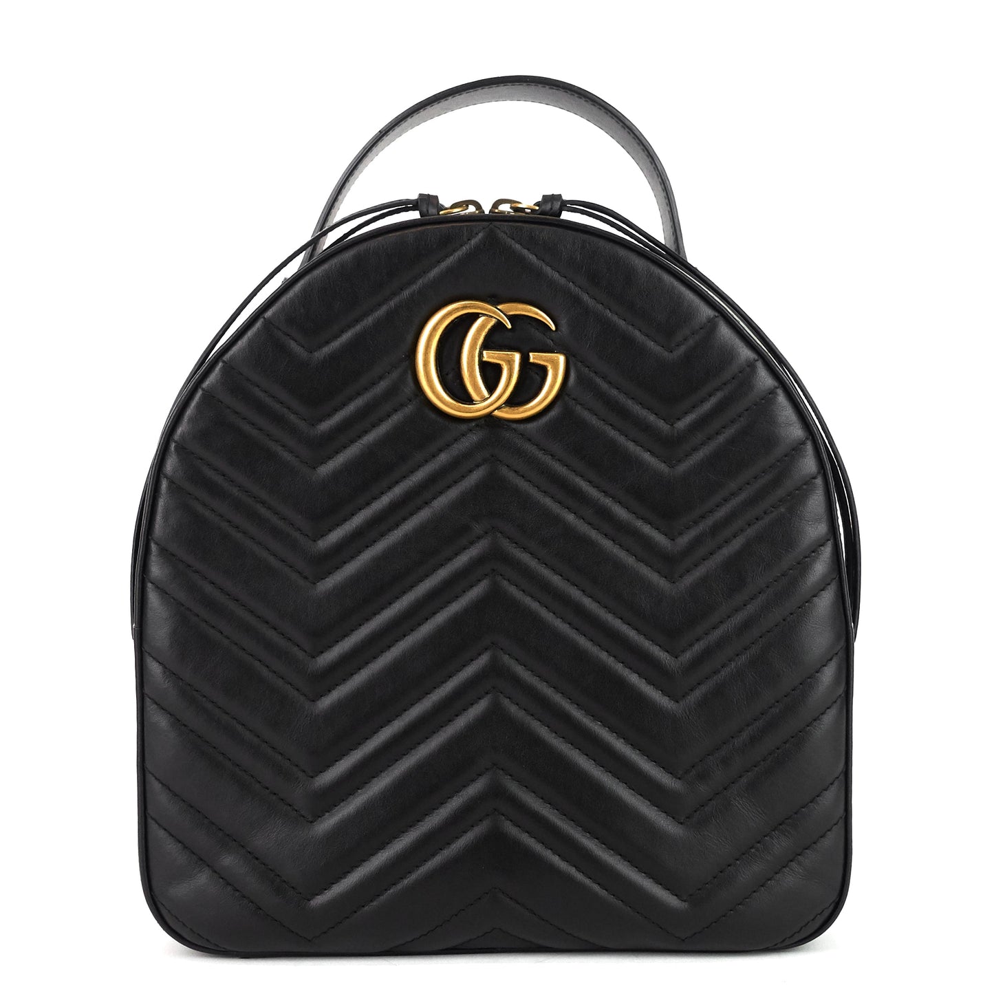 Gucci GG Marmont Matelasse Calf Leather Backpack