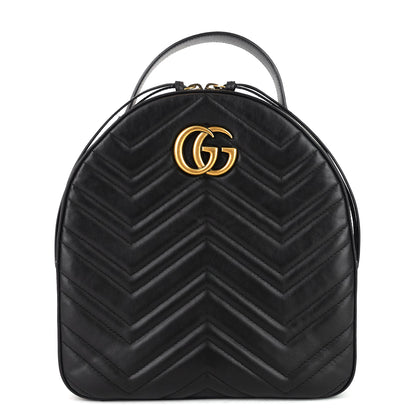 Gucci GG Marmont Matelasse Calf Leather Backpack