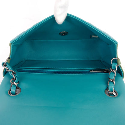 Chanel Classic Tricolour Lambskin Mini Flap Bag
