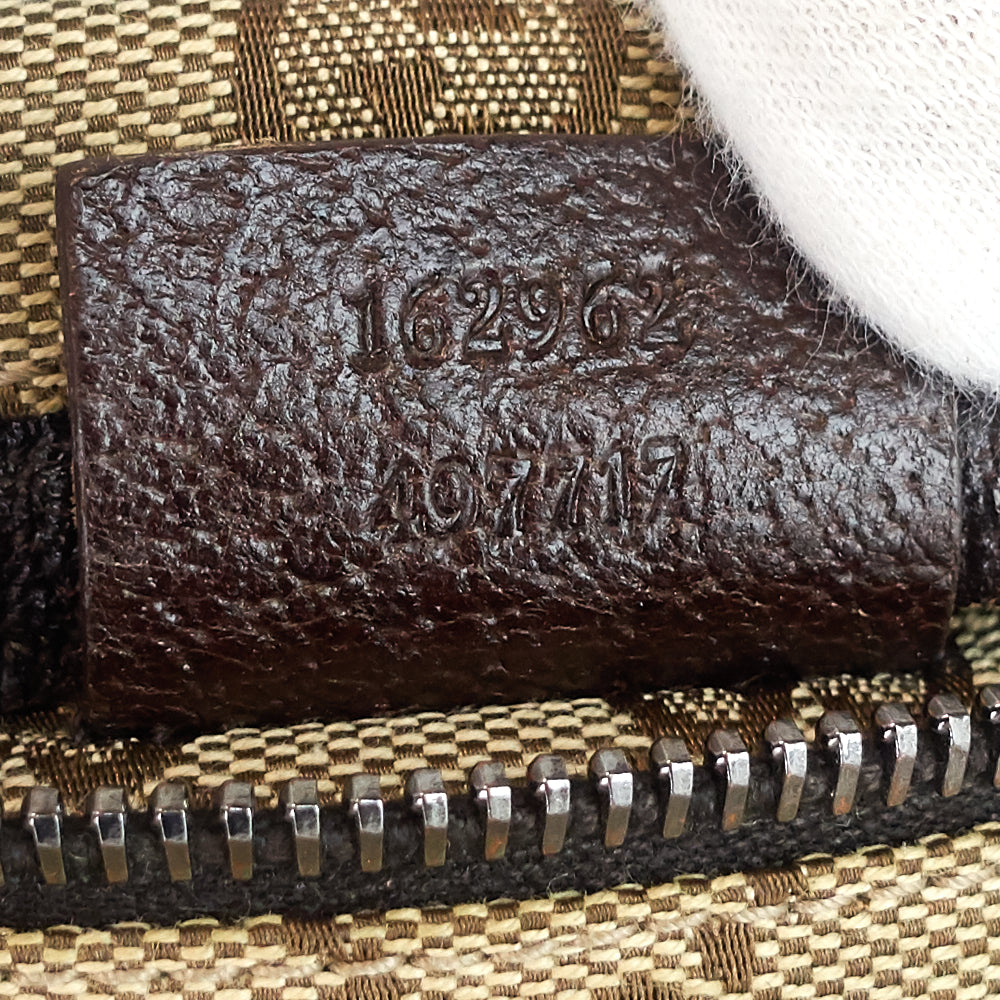 Gucci Monogram Canvas Belt Bag