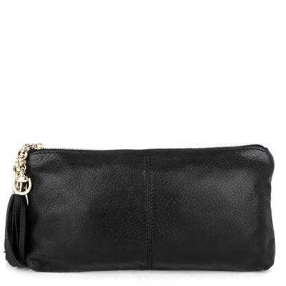 Gucci Sienna Tassel Leather Clutch Bag