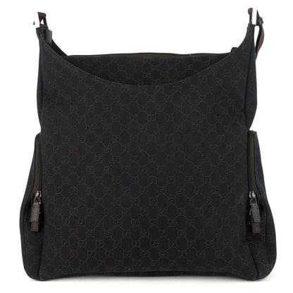 Gucci Zip Pockets XL Monogram Canvas Diaper Bag