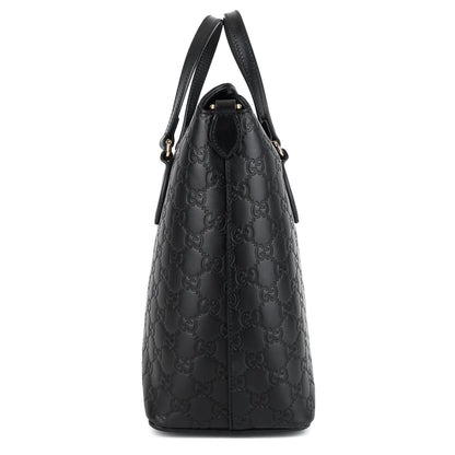 Gucci Signature Top Handle Guccissima Bag