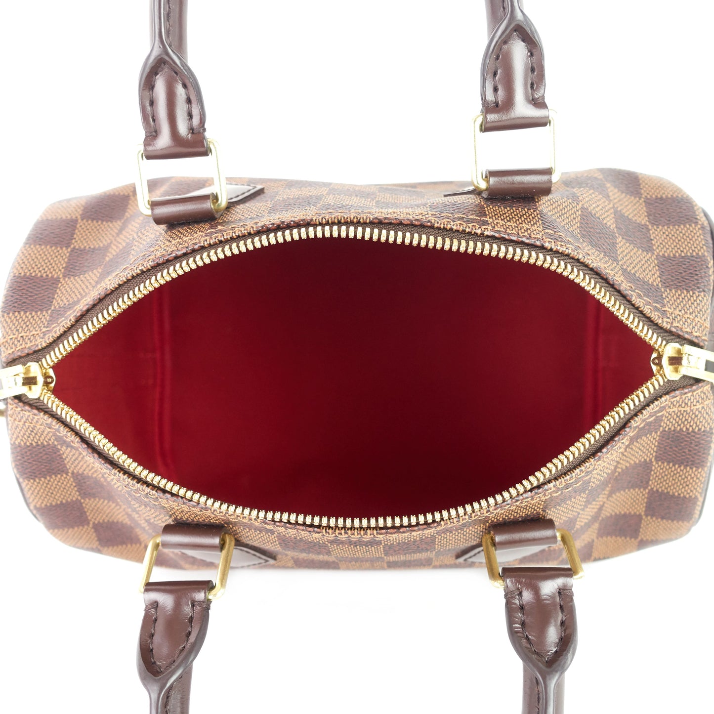 Louis Vuitto Speedy Bandoulière 25 Damier Ebene Canvas Bag