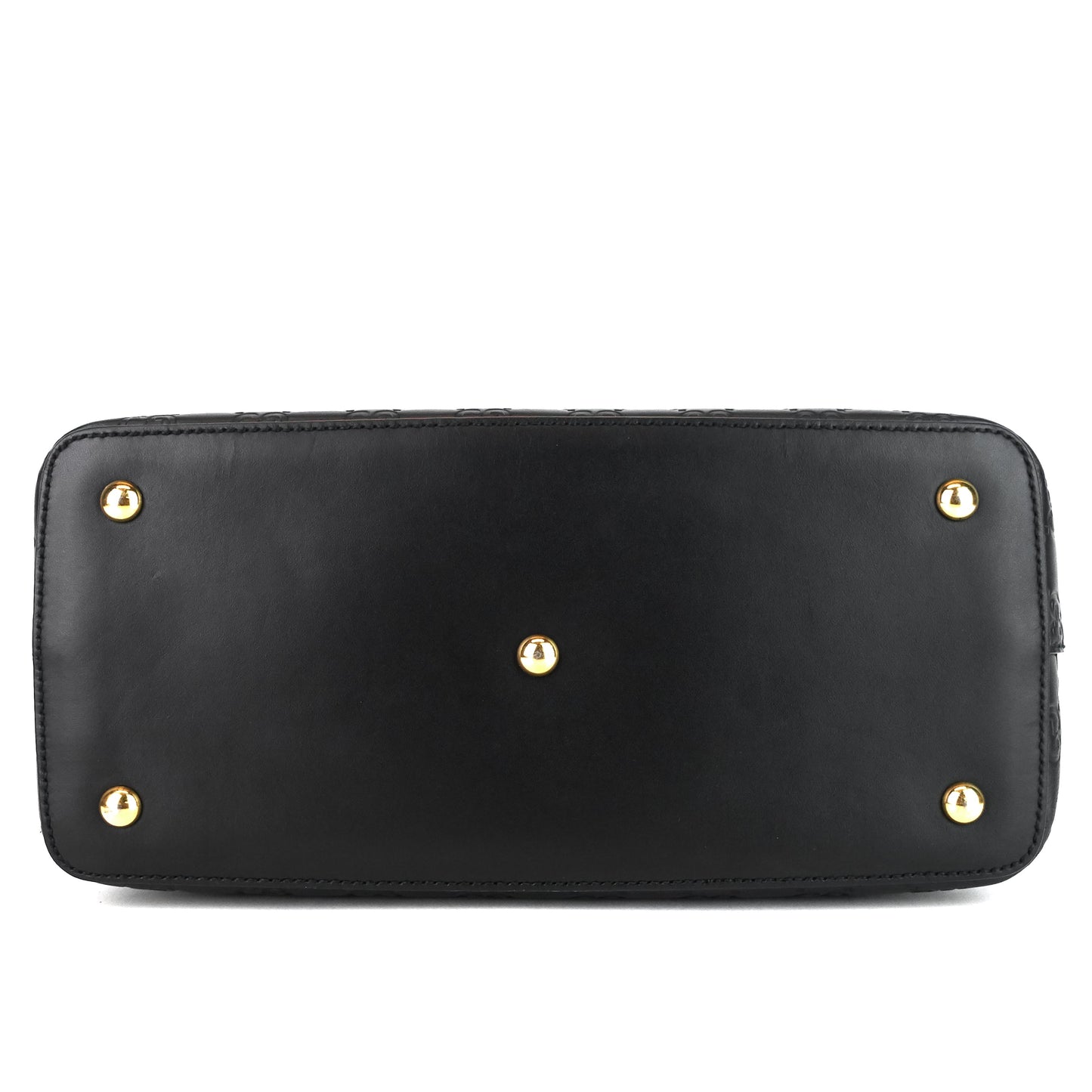 Gucci Signature Top Handle Guccissima Bag