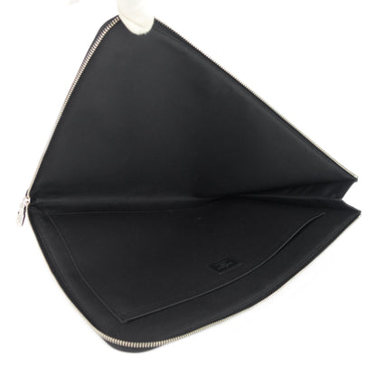 Louis Vuitto Pochette Jour GM Zip Around Damier Graphite Canvas Bag