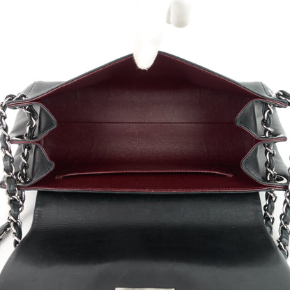 Chanel Lambskin Leather Fliplock Shoulder Bag