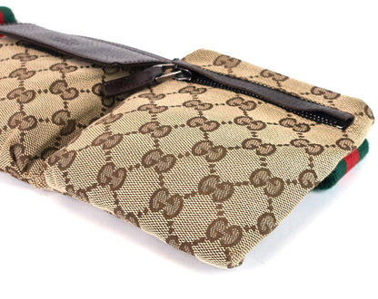Gucci Monogram Canvas Belt Bag