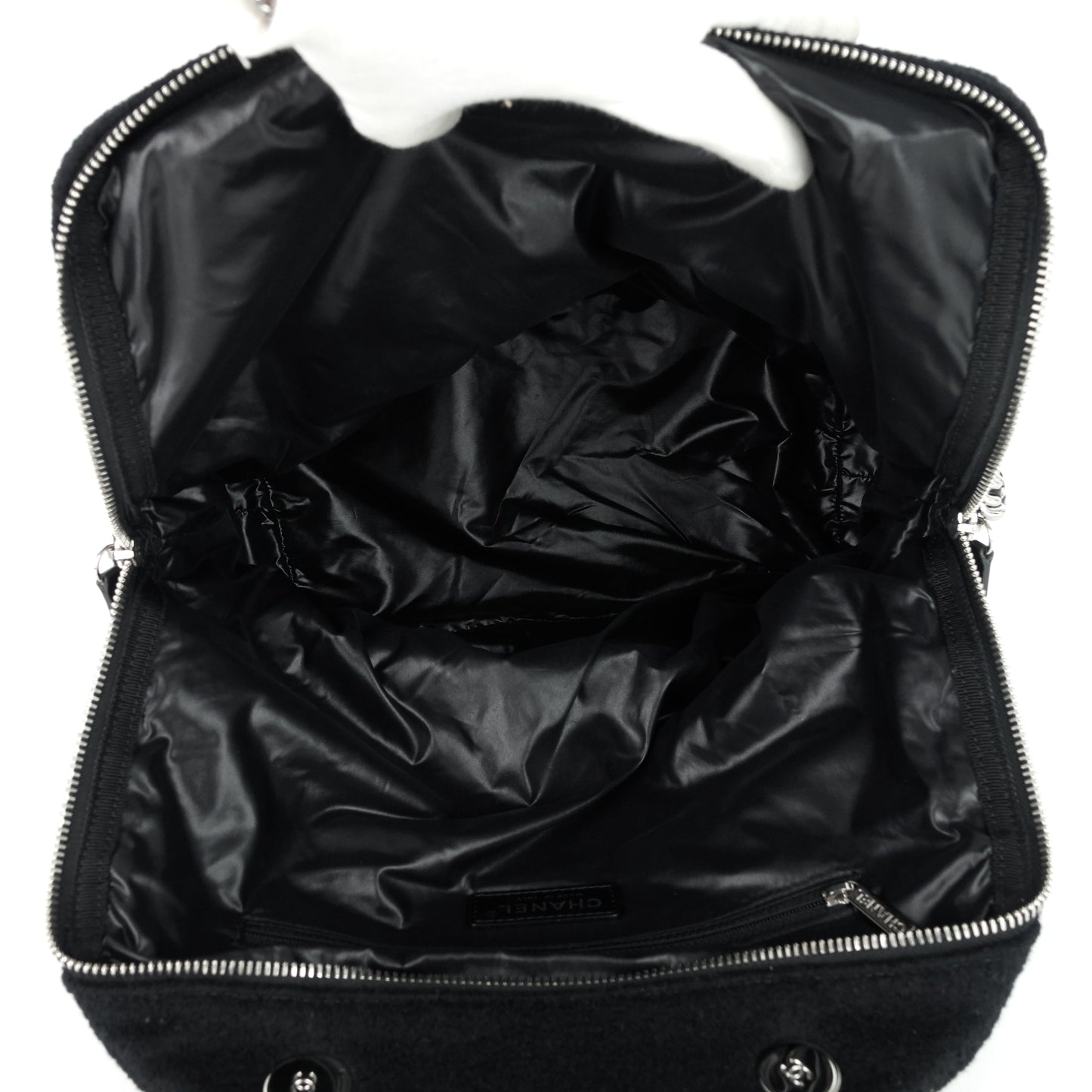Chanel Paris-Hamburg Embroidered Wool and Calfskin Large Shopping Bag