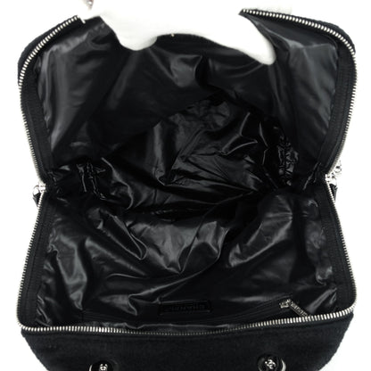 Chanel Paris-Hamburg Embroidered Wool and Calfskin Large Shopping Bag