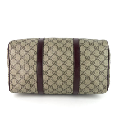 Gucci Joy Supreme Monogram Coated Canvas Boston Bag