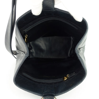 Chanel Lambskin CC Bucket Bag