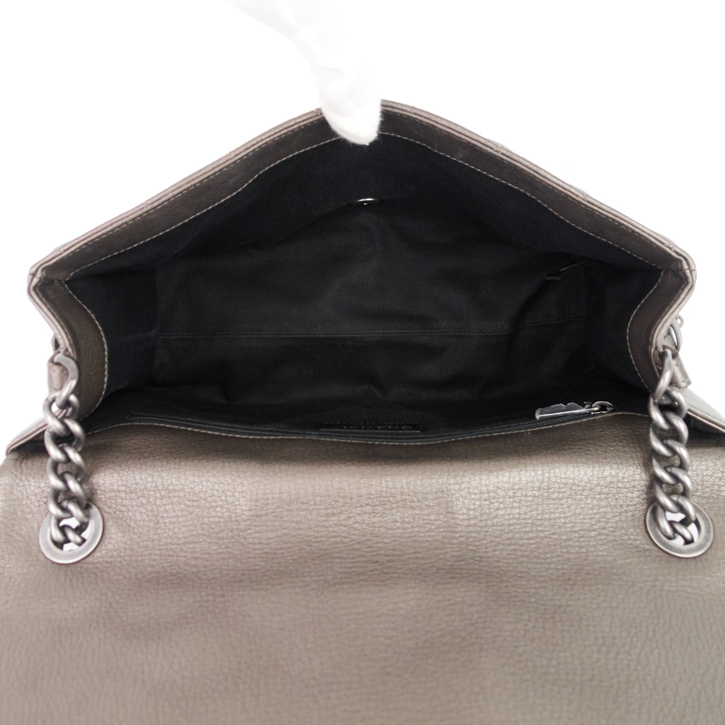 Chanel City Rock Large Goatskin Flap Bag