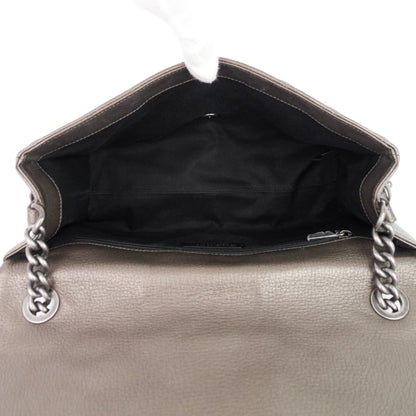 Chanel City Rock Large Goatskin Flap Bag