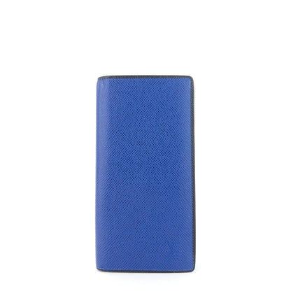 Louis Vuitto Brazza Blue Epi Leather Wallet