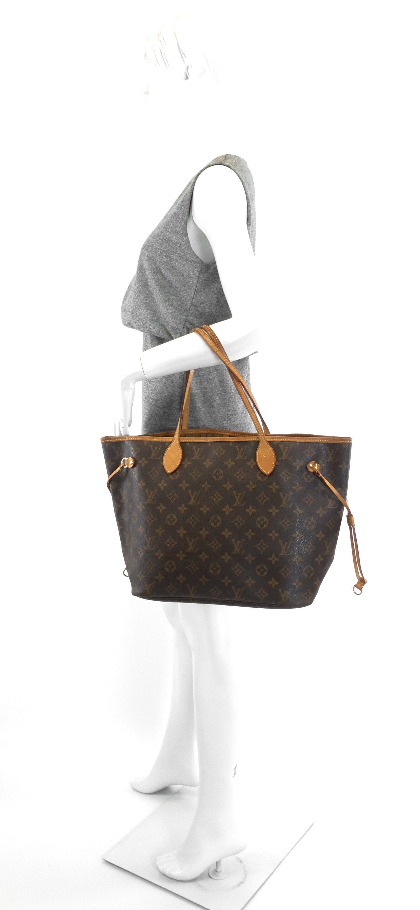 Louis Vuitto Neverfull MM Monogram Canvas Bag