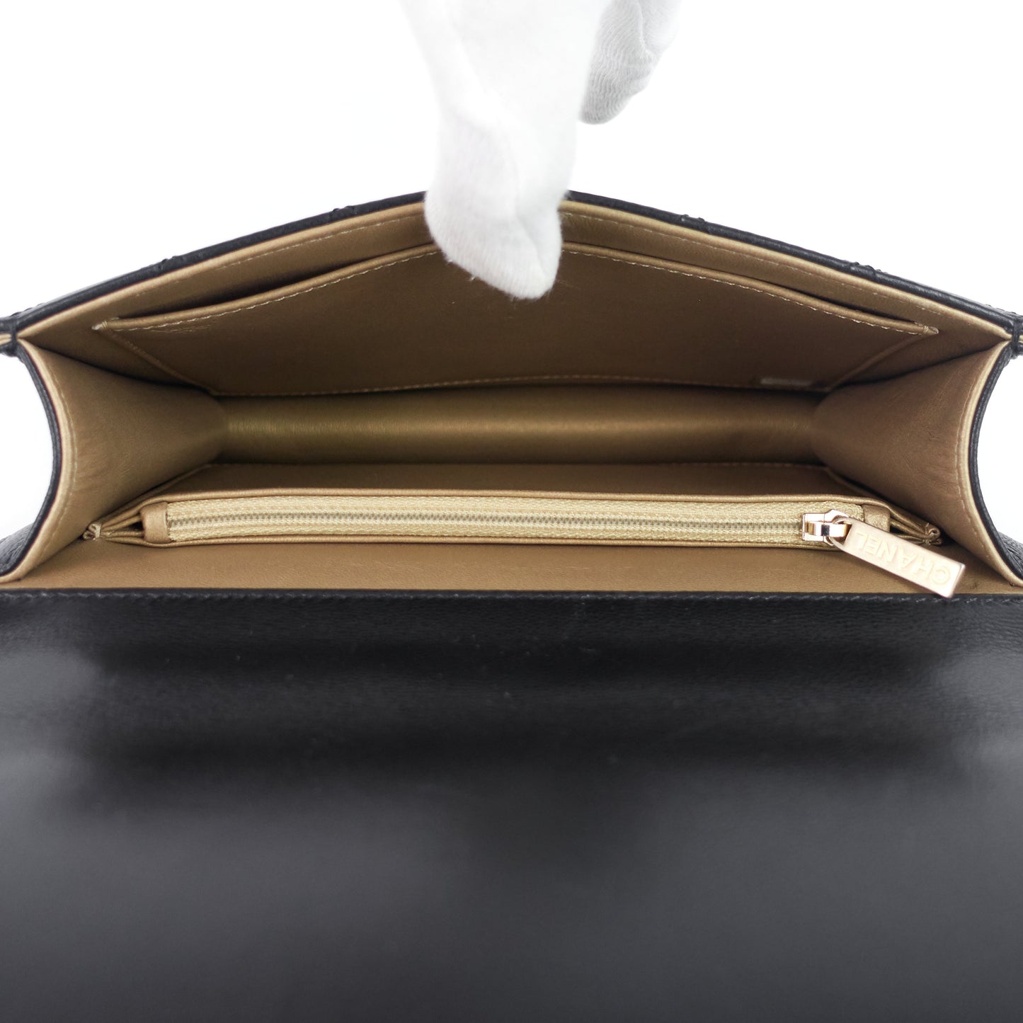 Chanel Chic Pearls Mini Lambskin Leather Bag