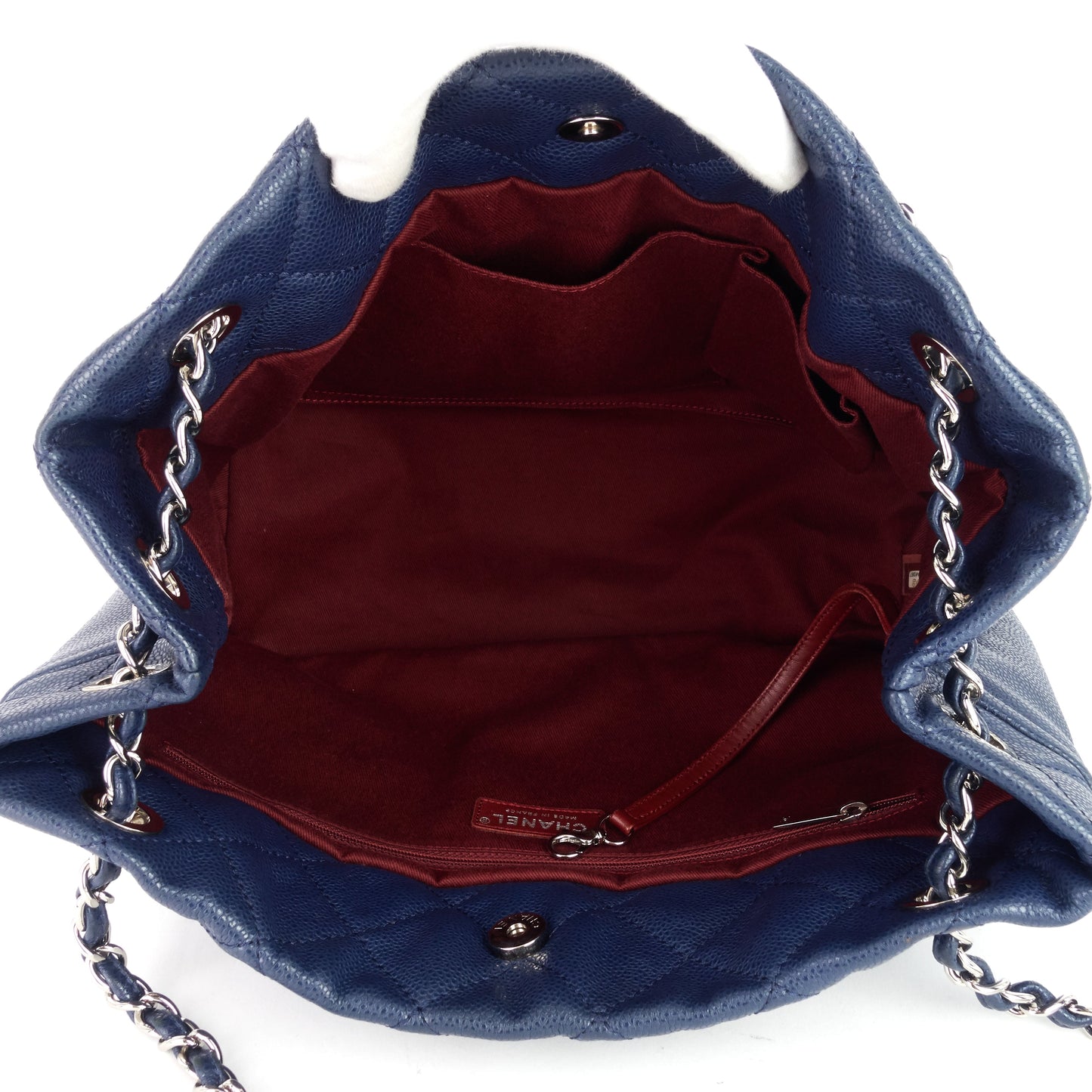 Chanel CC Timeless Caviar Leather Tote Bag