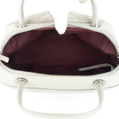Chanel Aged Calfskin Small Bowling Bag