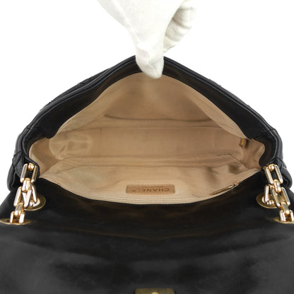 Chanel Retro Chain Medium Calfskin Leather Flap Bag