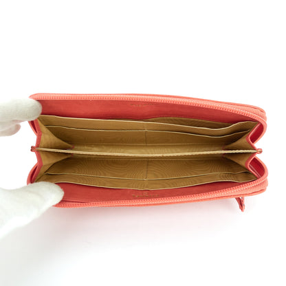 Chanel CC Timeless Caviar Zip Around Wallet