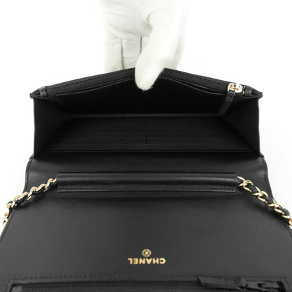Chanel CC Timeless Lambskin Wallet on Chain WOC