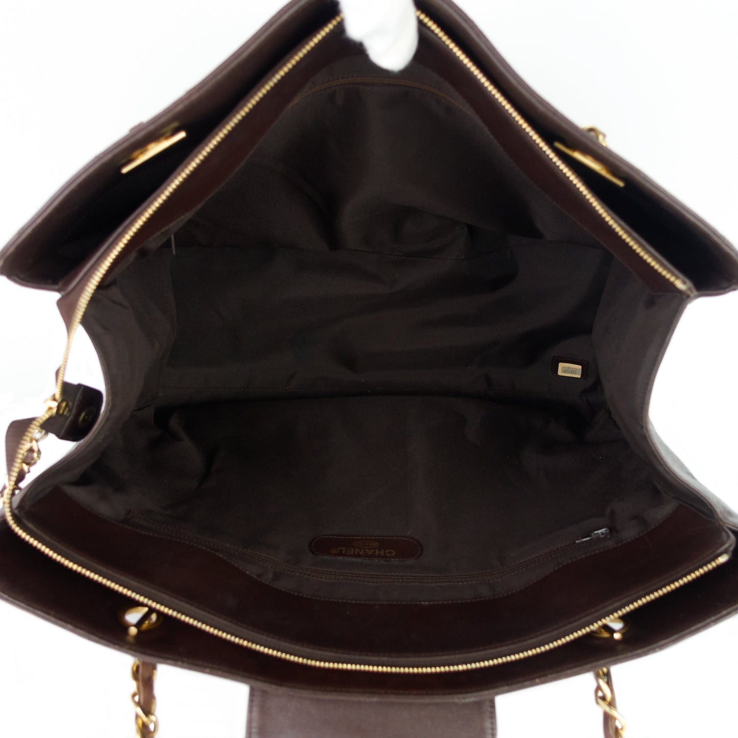 Chanel Vintage Supermodel Weekender Large Calfskin Leather Bag