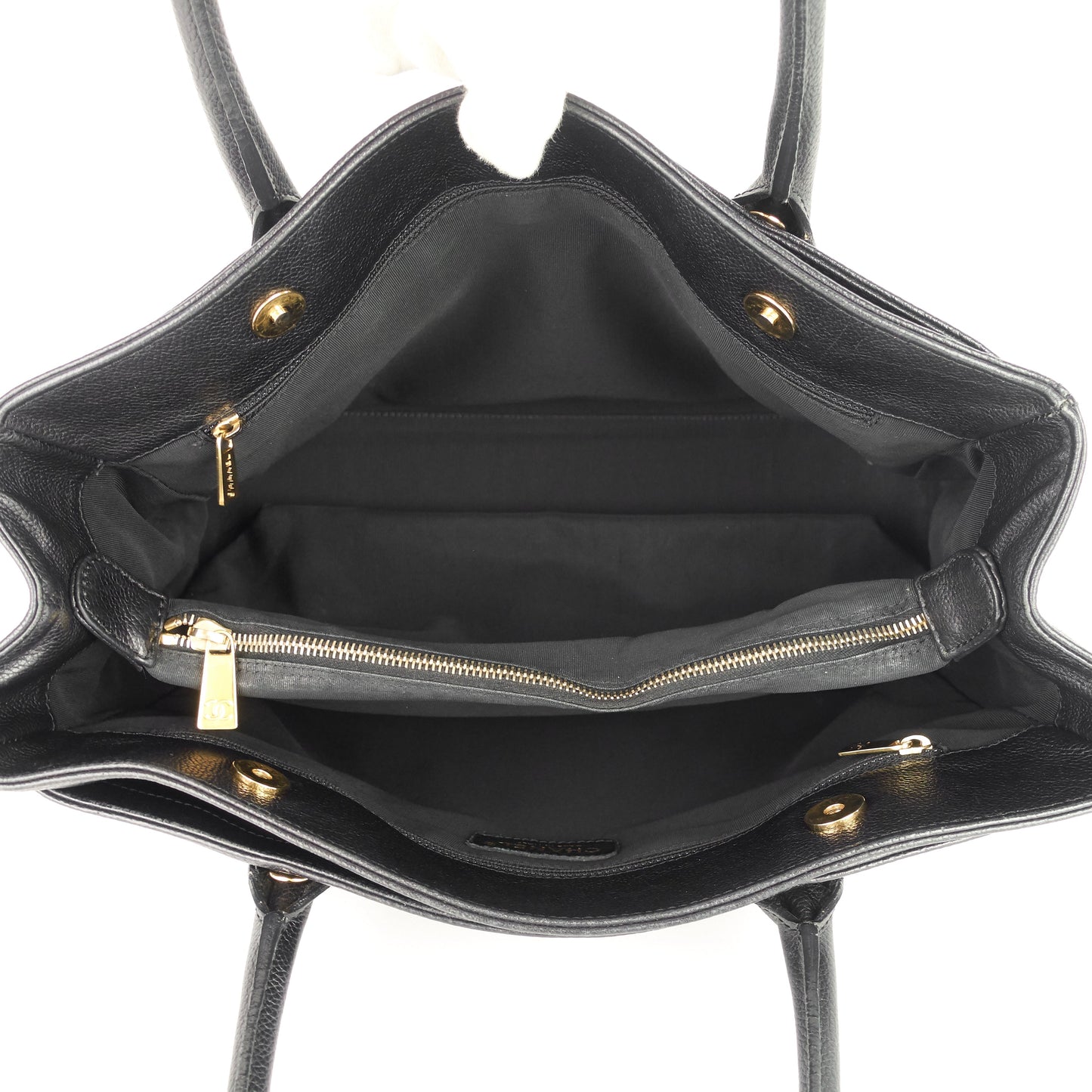 Chanel Executive Cerf XL Caviar Leather Tote Bag