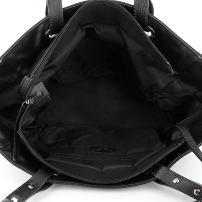 Chanel Paris Biarritz Coated Canvas CC Tote Bag