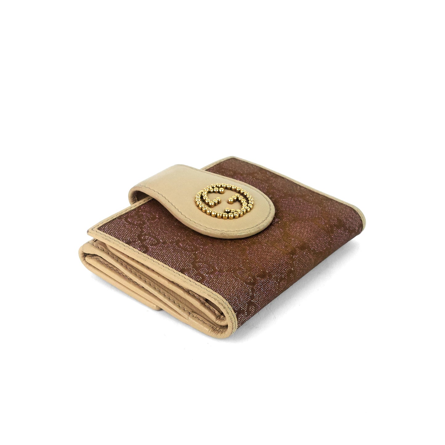 Gucci GG Canvas Compact Wallet