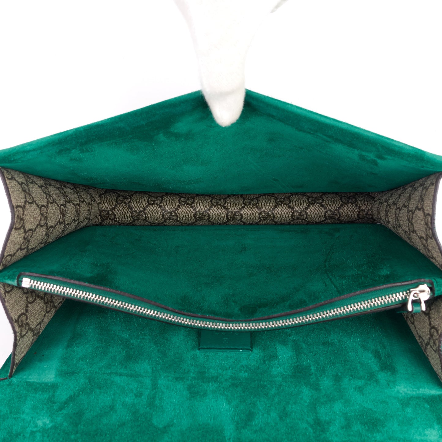 Gucci Dionysus Medium Suede and Embroidered Supreme Canvas Bag
