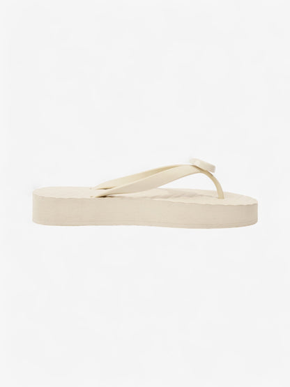 Gucci Double G Platform Sandal Cream Rubber EU 38 UK 5