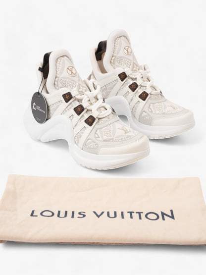 Louis Vuitton Archlight Sneakers White  / Beige  Canvas EU 39 UK 6