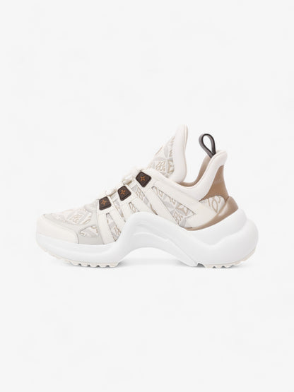 Louis Vuitton Archlight Sneakers White  / Beige  Canvas EU 39 UK 6