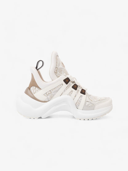Louis Vuitton Archlight Sneakers White  / Beige  Canvas EU 39 UK 6