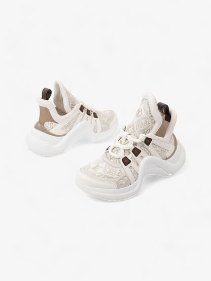Louis Vuitton Archlight Sneakers White  / Beige  Canvas EU 39 UK 6