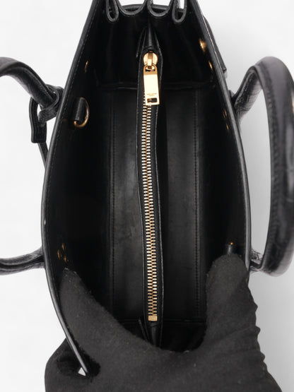Saint Laurent Sac De Jour Black Embossed Leather Baby